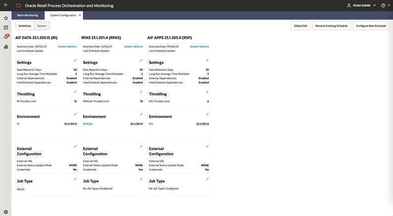 System Configuration