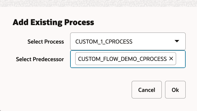 Add Existing Process