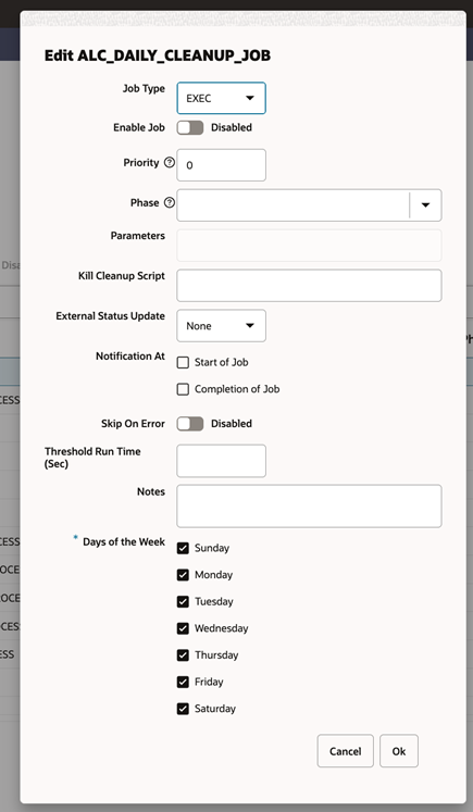 Edit Nightly Batch Window for One Job Edit Nightly Batch Window for One Job