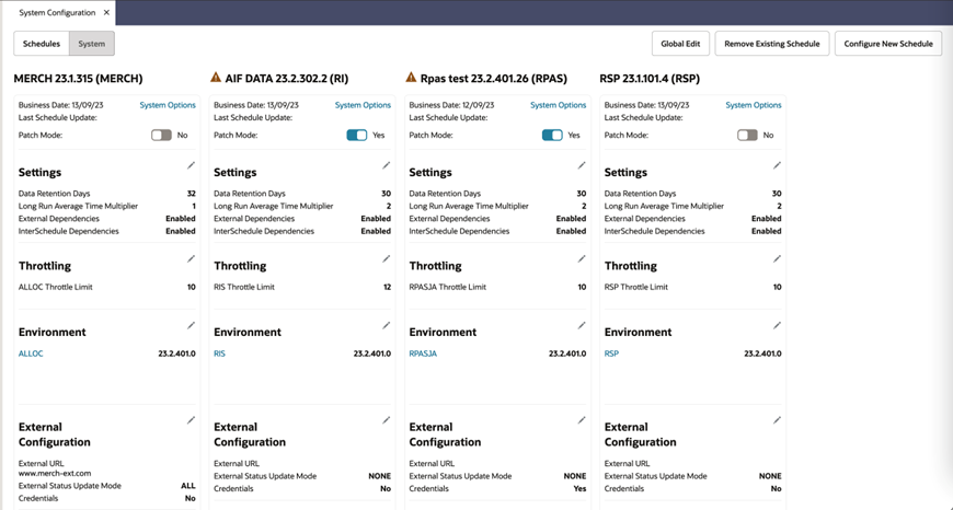 System Configuration System Configuration