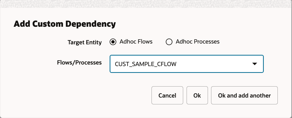 Add Custom Dependency