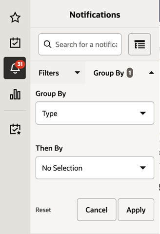 Grouping Panel