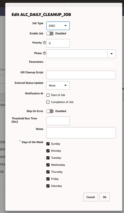 Edit Nightly Batch Window for One Job Edit Nightly Batch Window for One Job