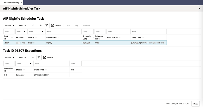 Nightly Scheduler Task Window Nightly Scheduler Task Window