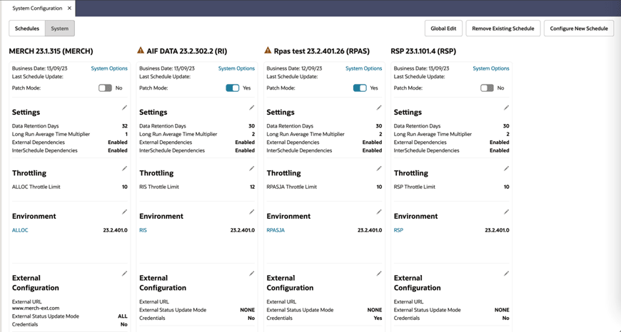 System Configuration System Configuration