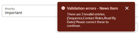 This image shows an error message box. This image shows an error message box.