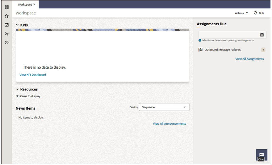 This image shows Oracle Assistant.
