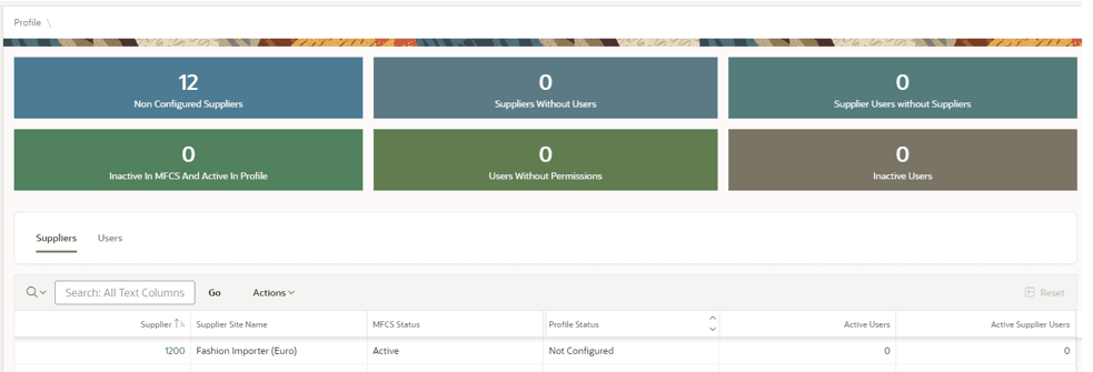 This image shows the Profile screen. This image shows the Profile screen.