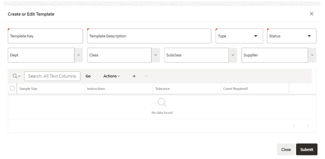 This image shows the Create or Edit Template dialog box.