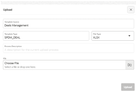 This image shows the Upload dialog box.