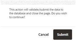 This image shows the Submit confirmation message.