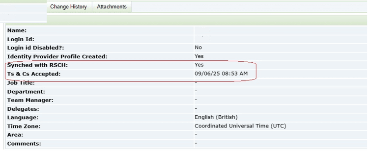 This figure shows the User Details page. This figure shows the User Details page.