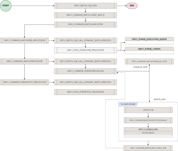 Purge Framework Batch Flow