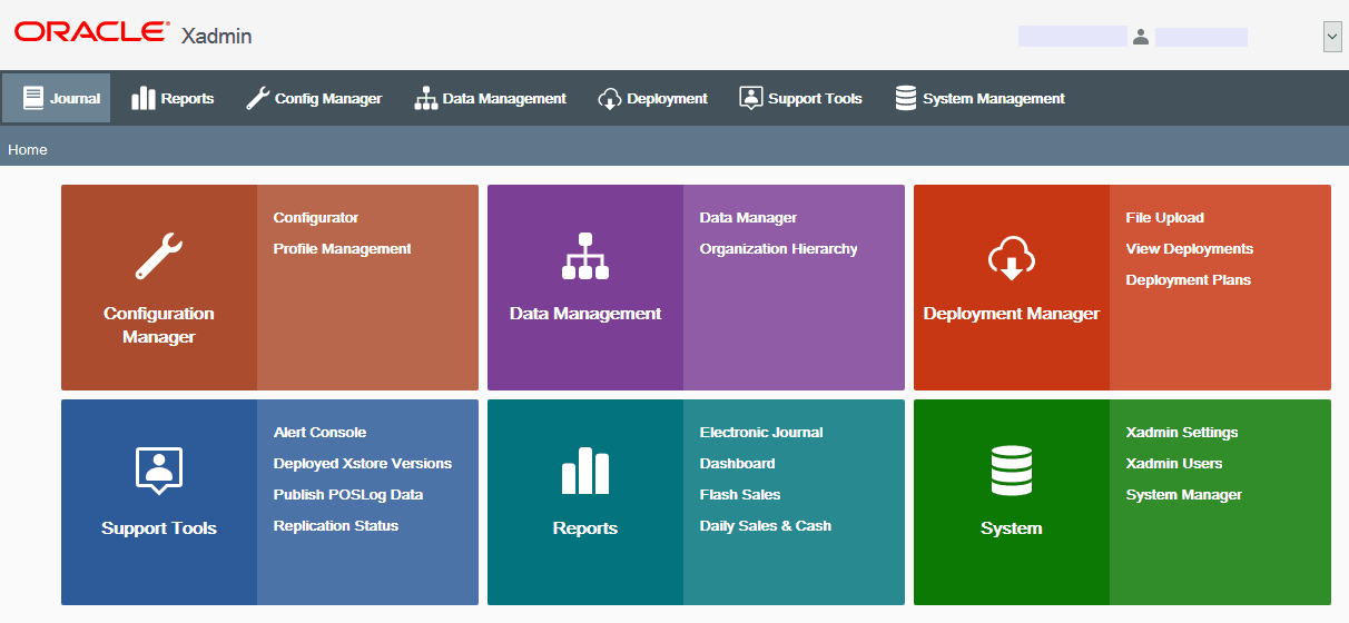 Xstore Office Home Page