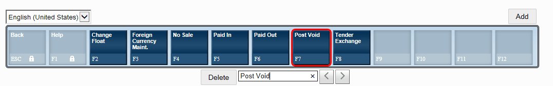 Menu Button - Delete Menu Button - Delete