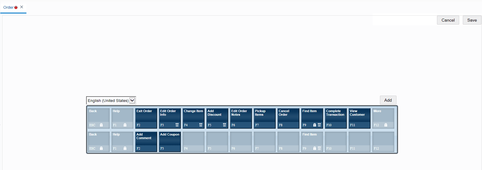 Menu Buttons - New Menu Option Added Menu Buttons - New Menu Option Added
