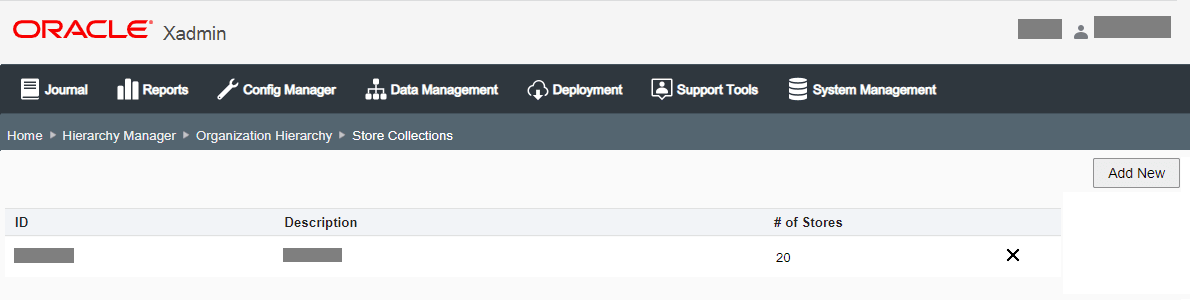 Store Collections page Store Collections page