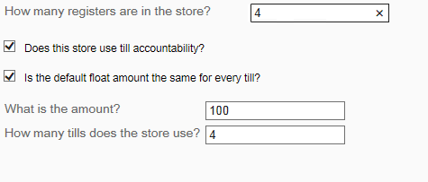 Till Accountability mode