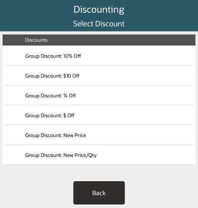 Select Group Discount