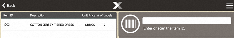 View Port Displays Items Added for Labels
