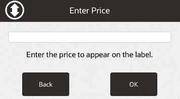 Enter Price Prompt