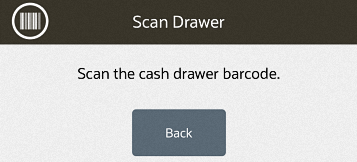 Scan Cash Drawer Barcode