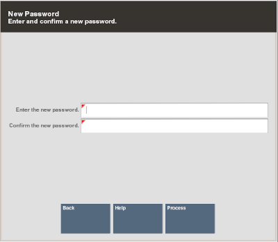 New Password Prompt