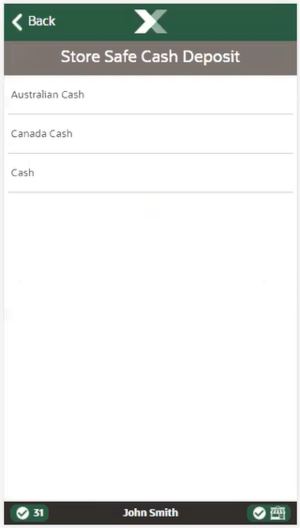 Handheld Store Safe Cash Deposit