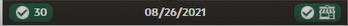 Mobile Handheld Status Bar