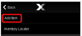 Add Item Option