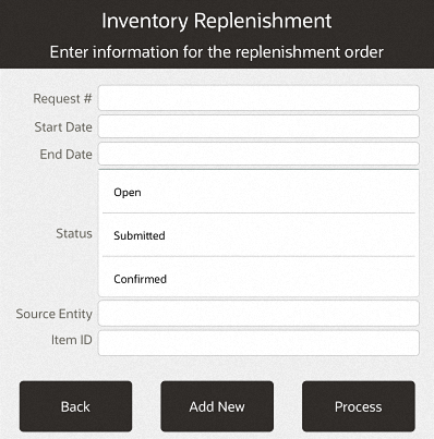 Document Search Form