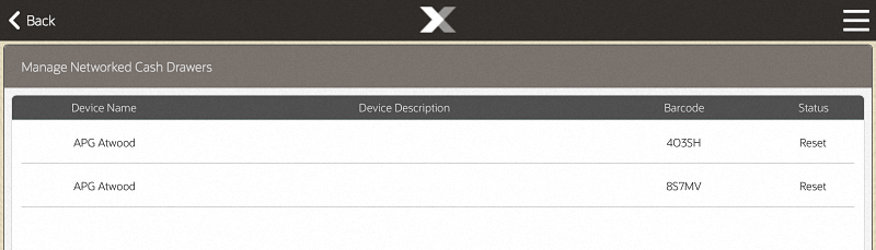 Manage Networked Cash Drawers