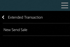 New Send Sale Option