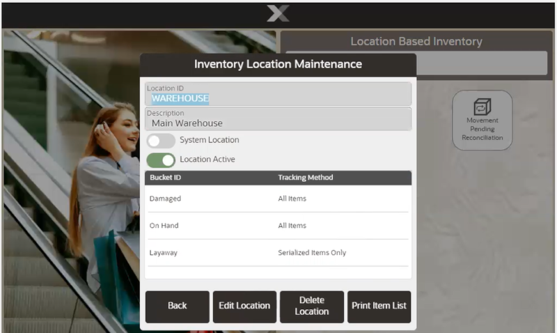 Read-Only View of the New Location ID