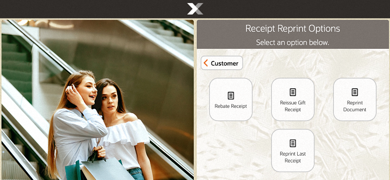 Receipt Reprint Options Receipt Reprint Options