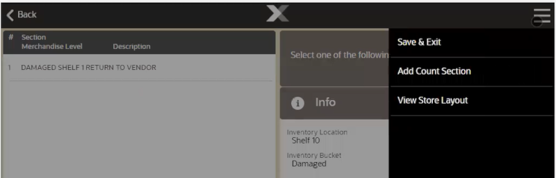 New Count Section Added