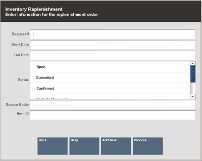 Document Search Form