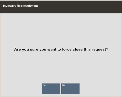 Force Close Prompt