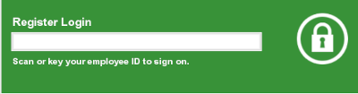 Register Login Employee ID Prompt