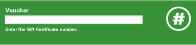 Gift Certificate Number Prompt