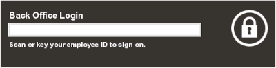 Back Office Login - Employee ID
