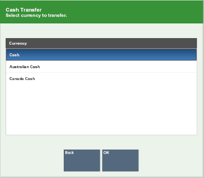 Cash Transfer Currency List Cash Transfer Currency List