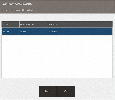 Cash Drawer Accountability