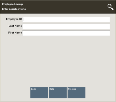 Employee Lookup Prompt