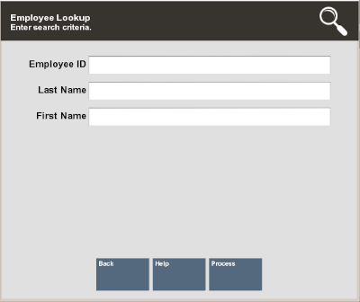 Employee Search Form