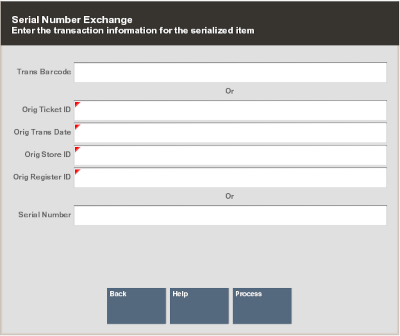 Transaction Search