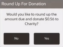 Round Up for Donation