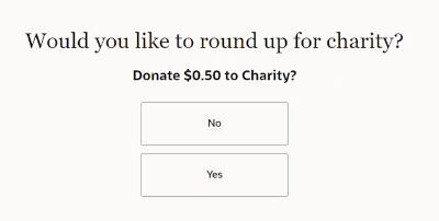 Round up for Charity Prompt