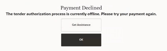 Payment Declined