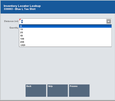 Inventory Locator Lookup